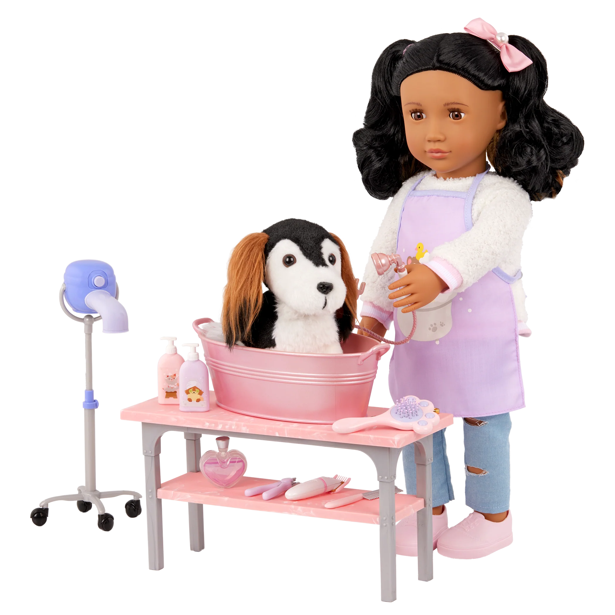 Scrub & Style Pet Grooming Set
