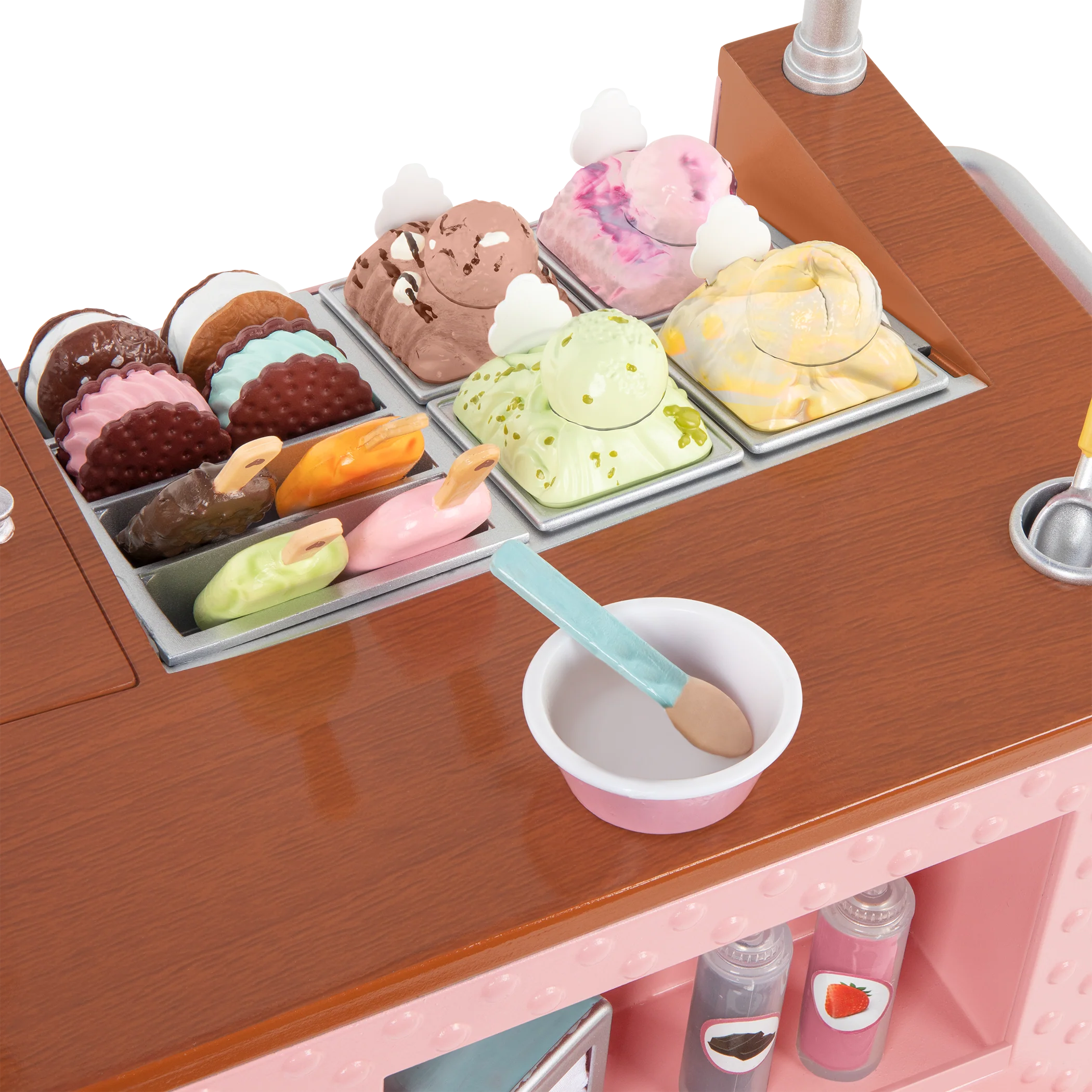Two Scoops Ice Cream Cart - Image 5