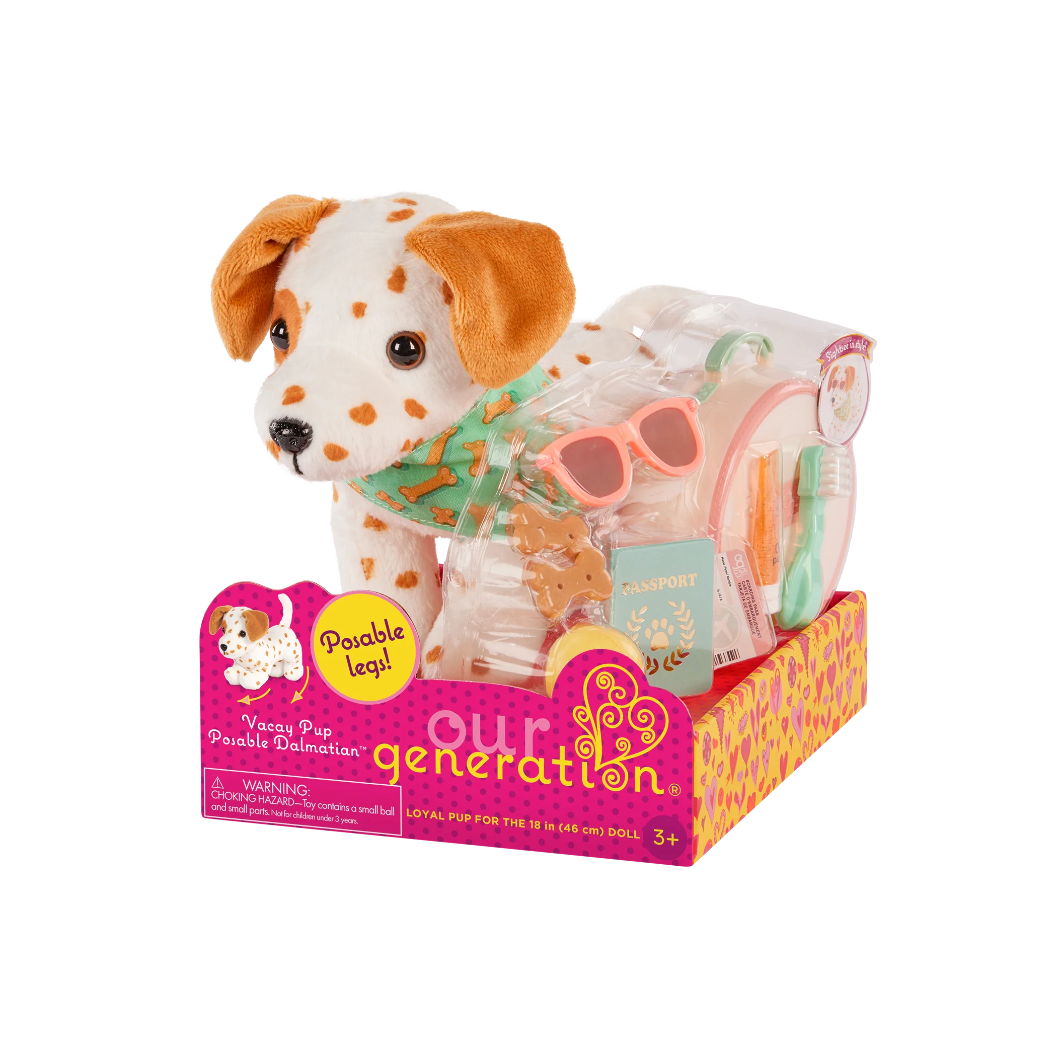 Vacay Pup-Posable Dalmatian - Image 5